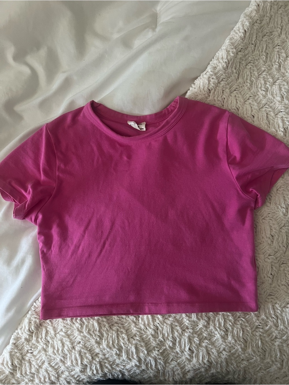Cotton On Hot Pink Short Sleeve Tee